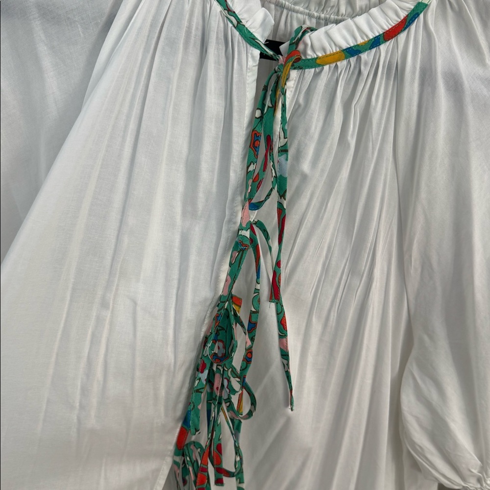 RHODE x Target tie up cover up dress